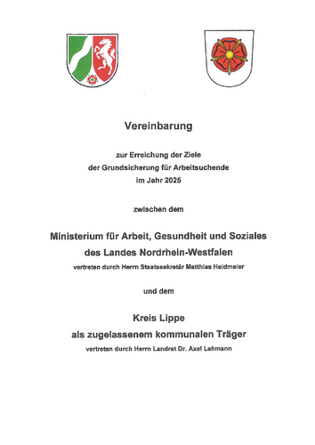 PDF zum Thema Zielvereinbarung 2025